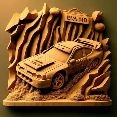 3D модель Гра Pro Rally 2001 (STL)